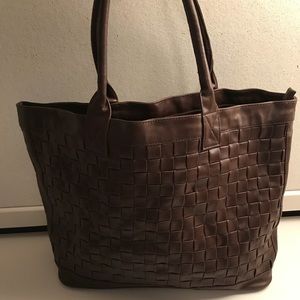 Brown Joan Rivers Tote